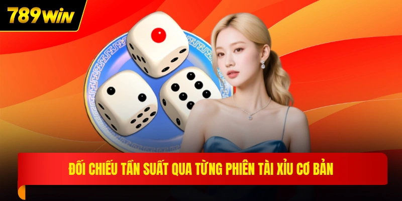 Đối chiếu tần suất qua từng phiên Tài Xỉu cơ bản