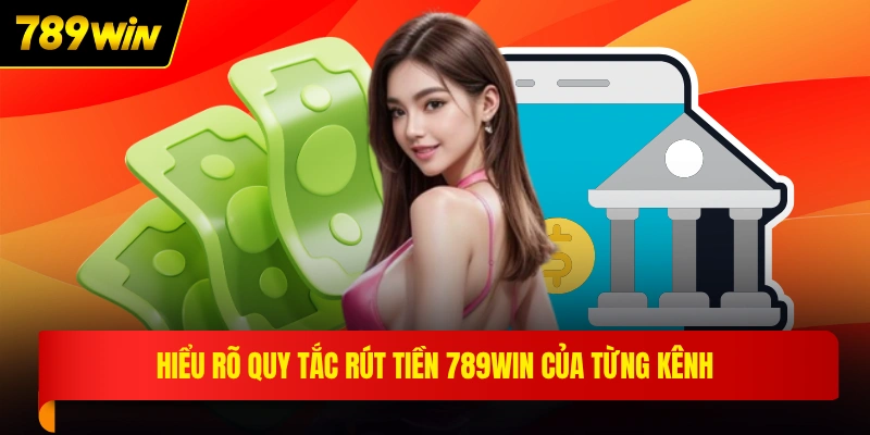 Hiểu rõ quy tắc rút tiền 789WIN của từng kênh